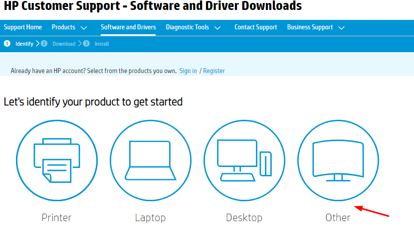 HP Customer Support - Software and Drivers Download