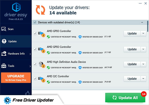 driver easy - driver updater free software