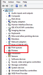 Printer or Print Queues