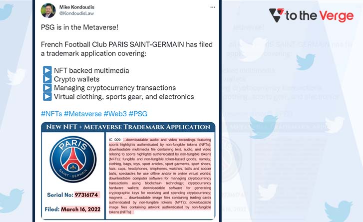  PSG Filed A Trademark