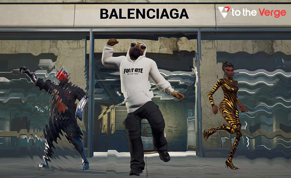  Balenciaga endorsed its real world collections