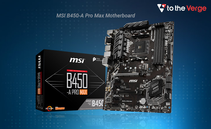 MSI B450-A Pro Max Motherboard