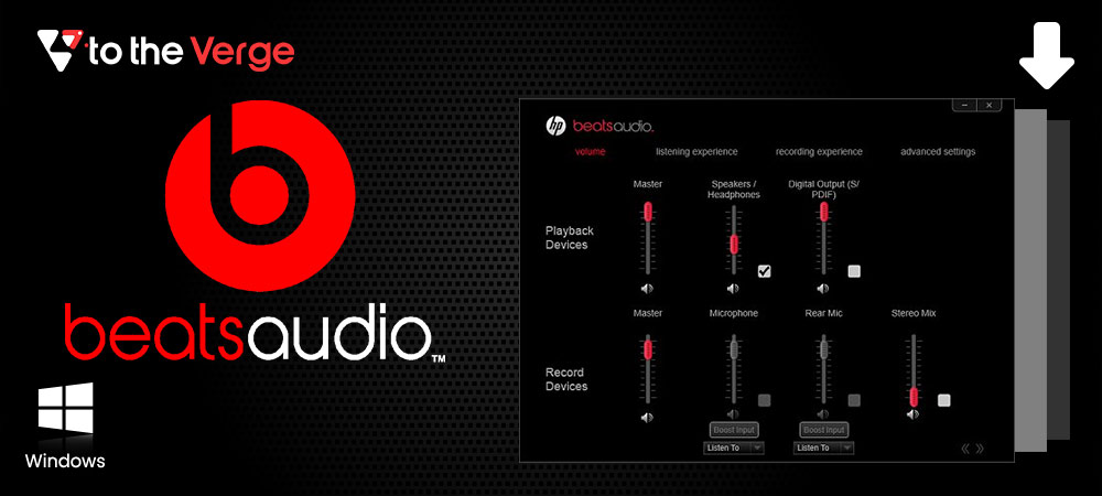 Accord Spædbarn serie Beats Audio Driver Download, Install and Update for Windows 10, 11, 8, 7