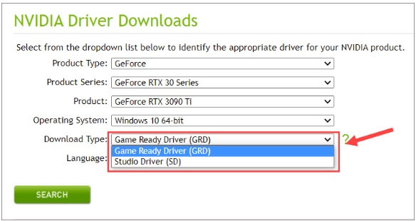 Game Ready Drivers (GRD
