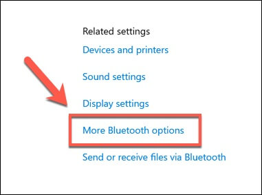 More Bluetooth options