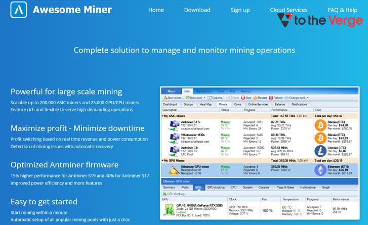 Awesome Miner 