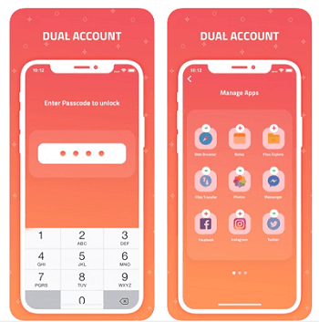 Dual Accounts Multi Space App