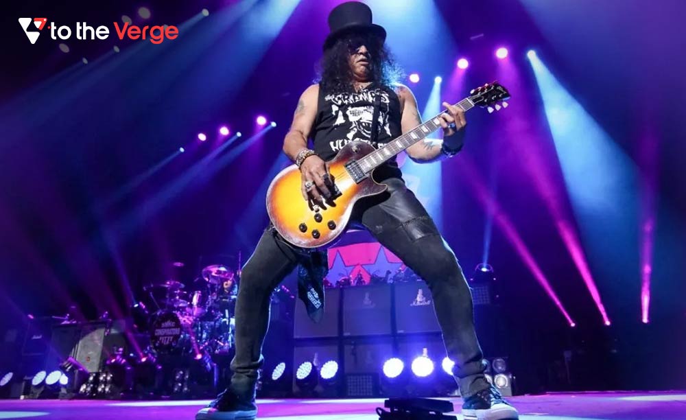 Guns N' Roses Guitarist Slash Performs At a Metaverse VR Concert