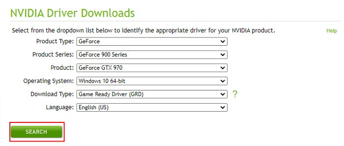Nvidia driver