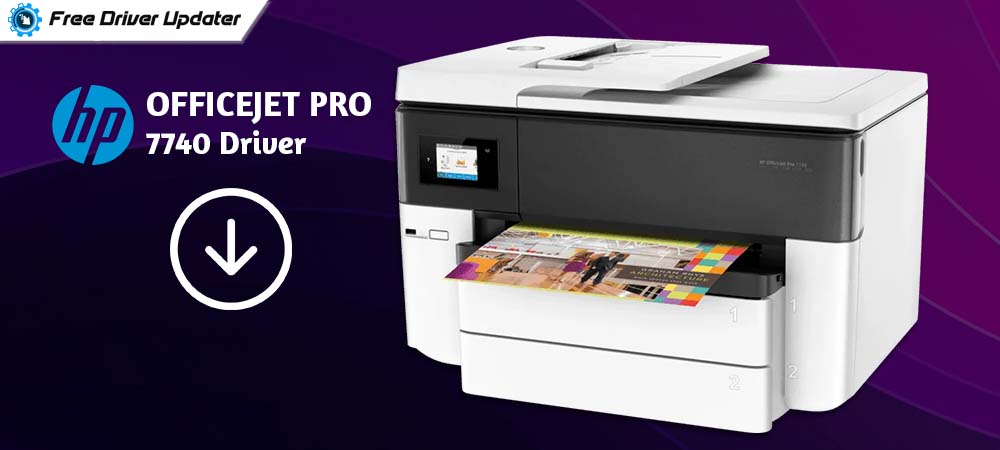 HP OfficeJet Pro 7740 Driver Latest Download for Windows 11, 10