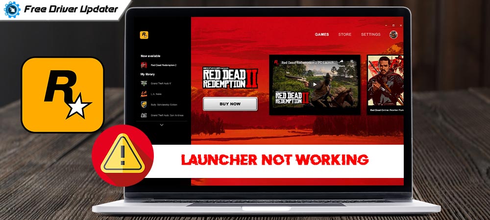 Rockstar Games Launcher INFINTE LOADING FIX [100%] 