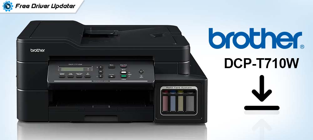 Brother DCP-T710W Printer Driver Download and Install in Windows PC