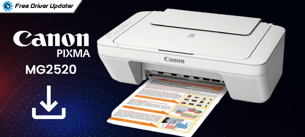 Download And Update Canon Pixma MG2520 Driver for Windows