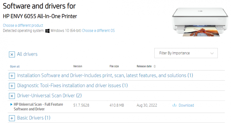 Hp Envy 6055 Printer Driver Download For Windows Pc