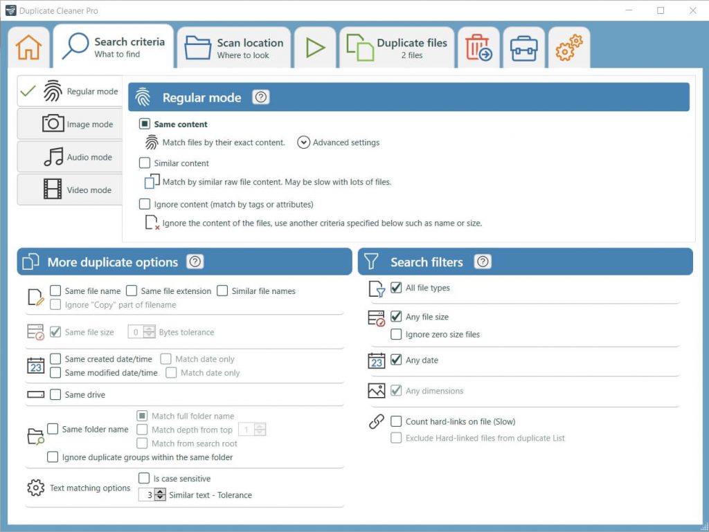 Duplicate Cleaner 5