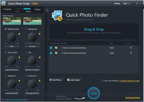 quick photo finder