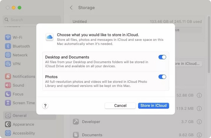 Here's how to utilize iCloud to free up space on your Mac's hard drive
