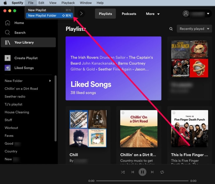 How To Delete Playlists On Spotify on Mac