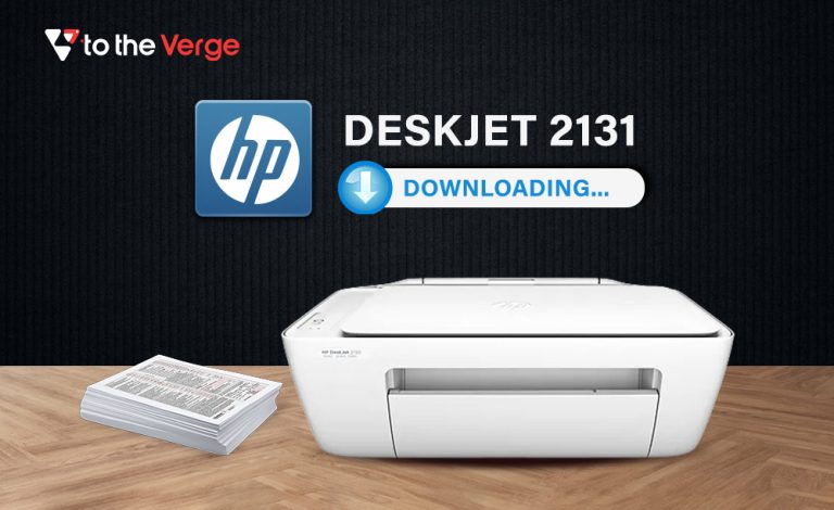 HP DeskJet 2131 Driver/Software Free Download for Windows PC - To The Verge