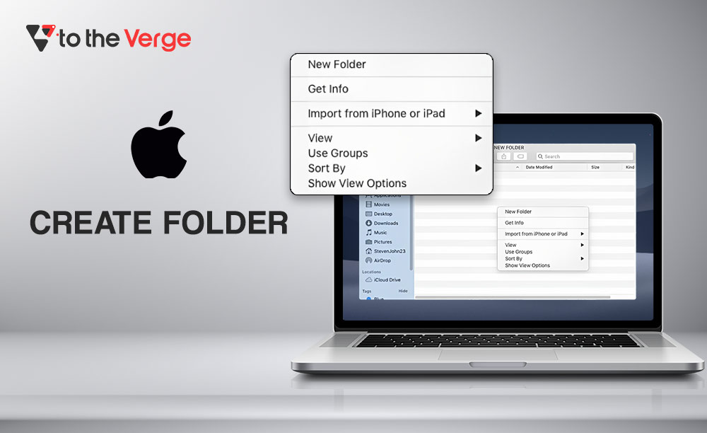 How To Create a Folder On Mac Desktop