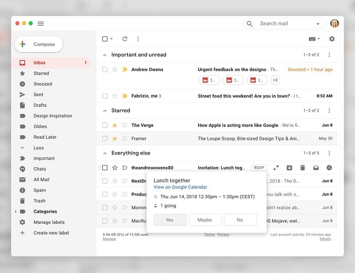 Boxy Suite for Gmail